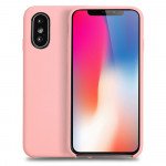 Wholesale iPhone Xs / X (Ten) Pro Silicone Hard Case (Pink)